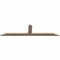 Ekena Millwork Portland Smooth Timber Gable Bracket, Douglas Fir, 60"W x 15"H x 1 1/2"D x 3 1/2"F, 6/12 Pitch GBW060X15X0204POR00SDF - alternate 3